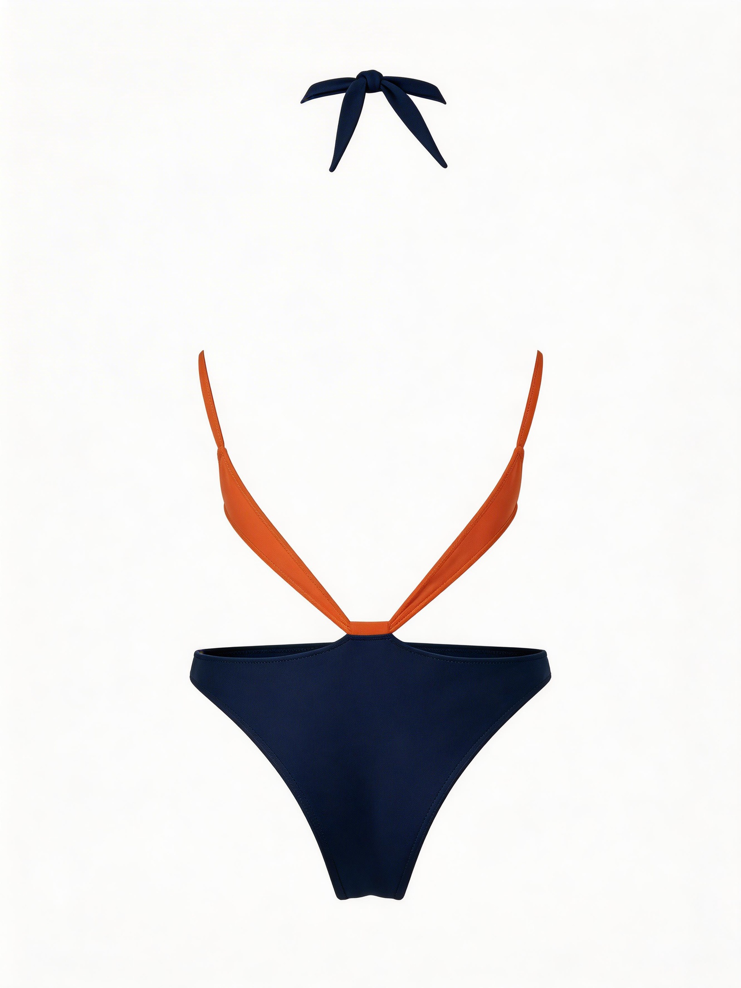 Sexy Cross Backless One Piece