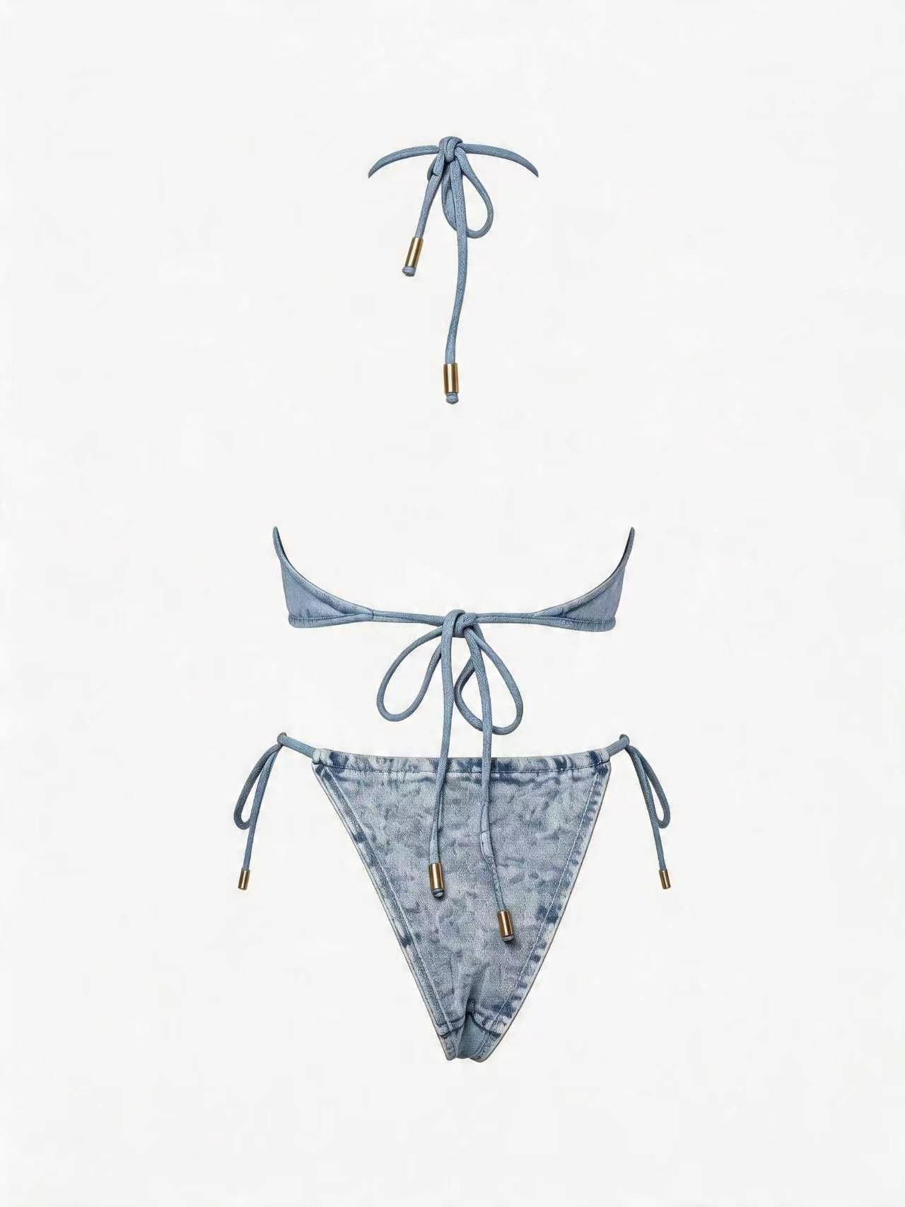 Female Cowboy Hollow Out Cross Back One-Piece