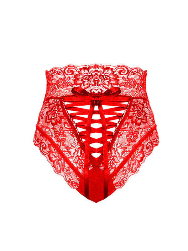 ZASUWA Damen-Unterwäsche mit römischem Knoten und Spitze
