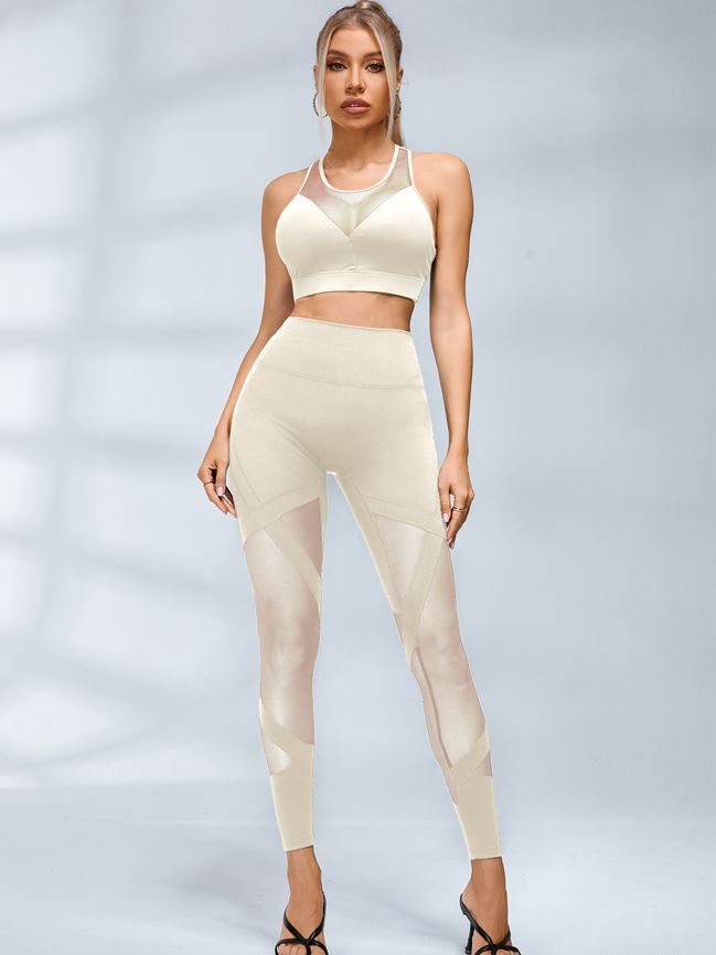 Sexy Sheer Mesh Hip-lift Leggings