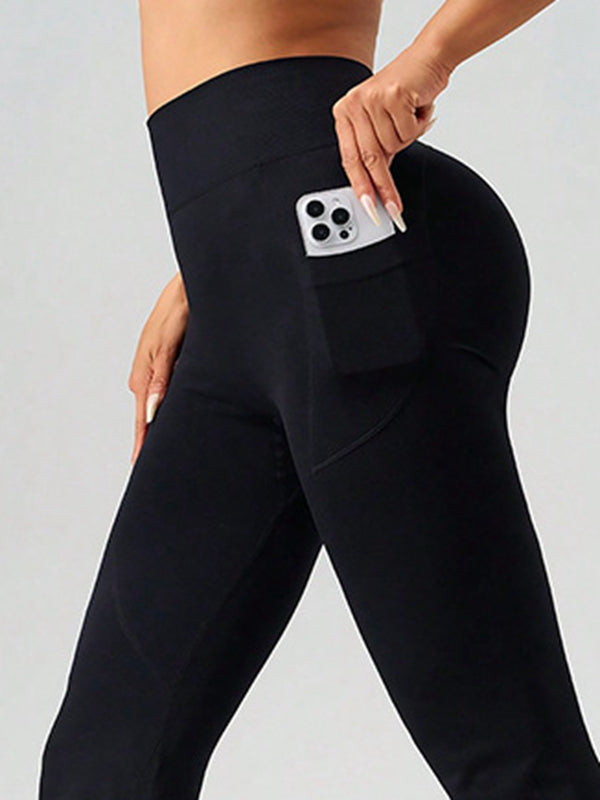 Flare Pocket High-waisted Leggings