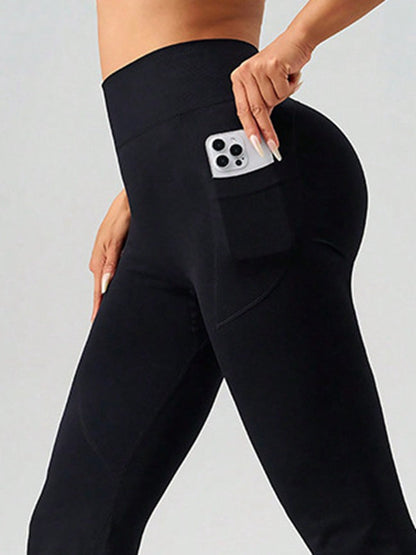 Flare Pocket High-waisted Leggings