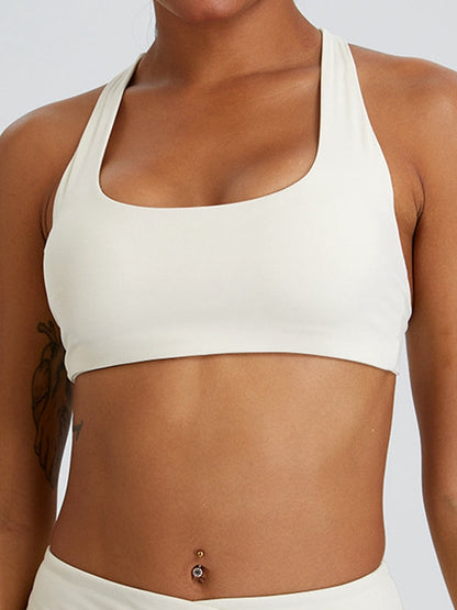 High-support Cross Back Sports Bras
