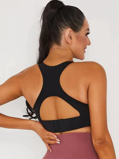V-neck Sports Sports Bras