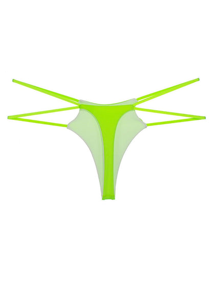 Unique Double Girdle Leopard Sports Panties