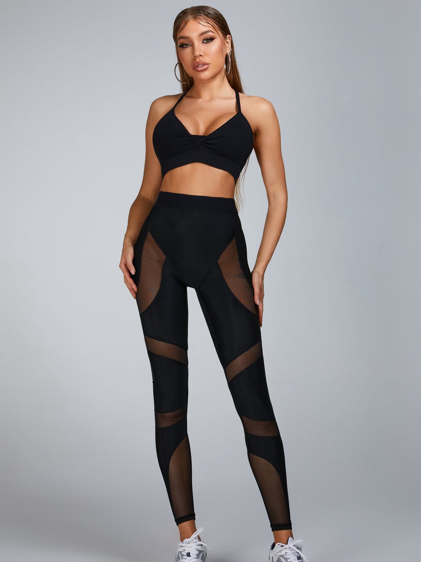 ❤ZASUWA Damen-Leggings mit Super-Mesh-Hüftlift