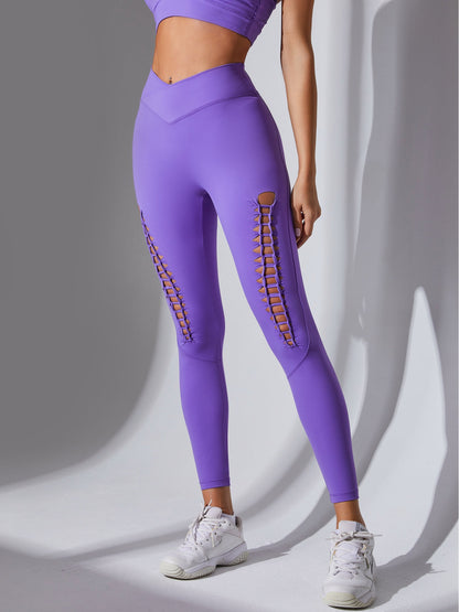 Ultimate Cross Cutout Lace-up Tracksuit