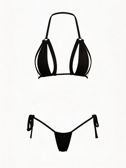Sexy Hollow Out Bikini Set
