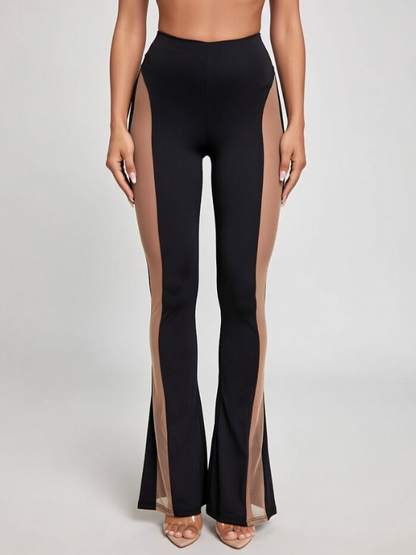 ❤Super Sexy Unique Sheer Mesh Split Leggings