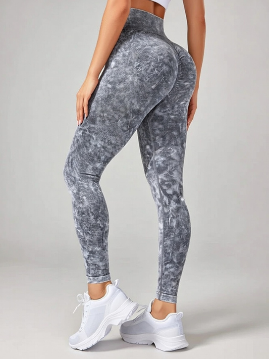 Seamless Denim Scrunch Bum Leggings