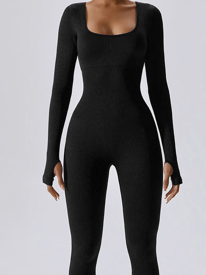 Ribbed Breathble Jumpsuit