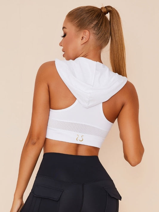 Solid Color Hooded Vests
