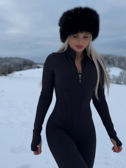 Zipper Jumpsuit