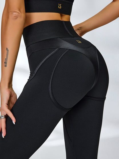 Ultra Sexy Fly Eye Push-up PU Fishnet Tracksuit