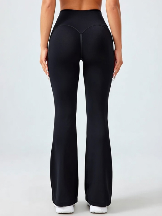 Flare Pocket High-waisted Leggings