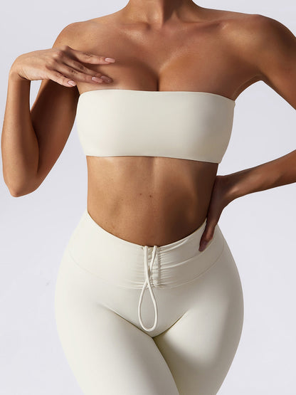 Drawstring Scrunch Bum Sports Bras