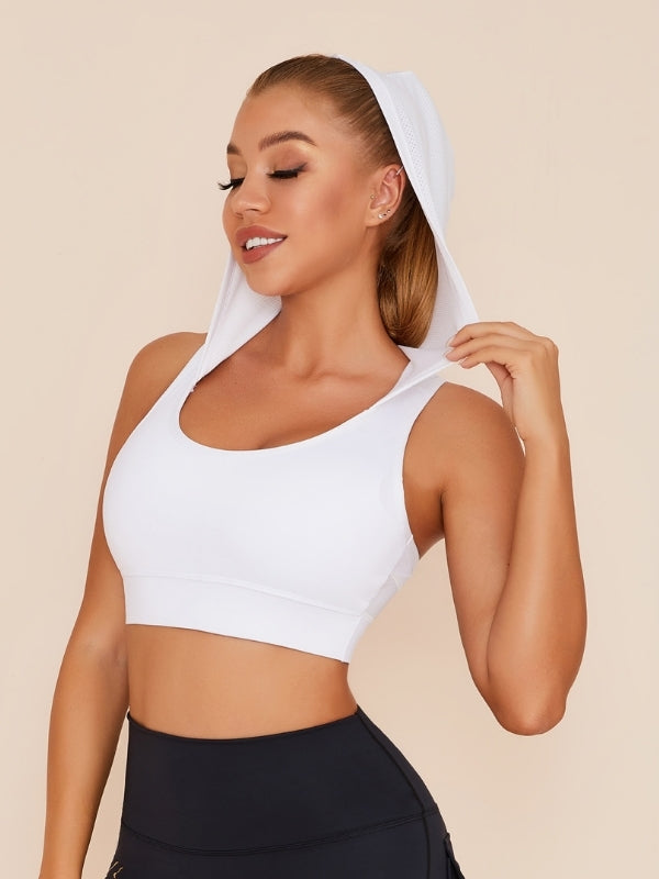 Solid Color Hooded Vests