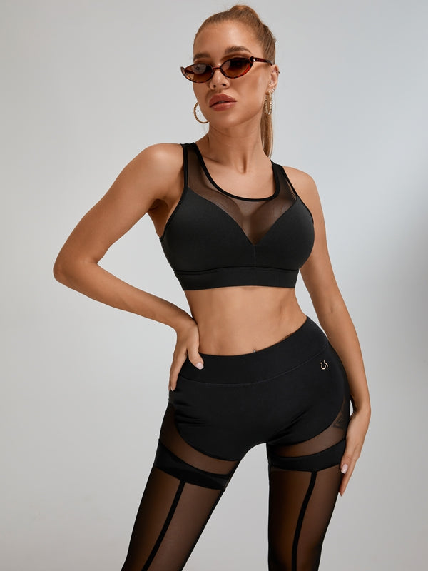 ❤Super Sexy Unique Mesh Sports Bras