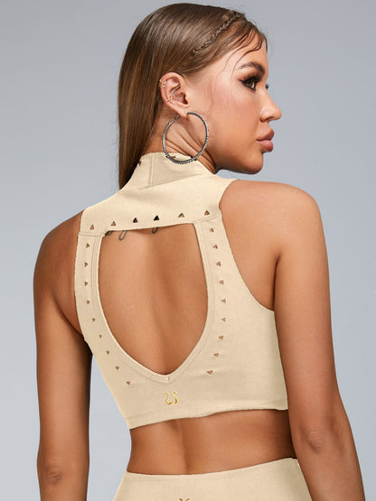 Cutout Backless Sports Bras