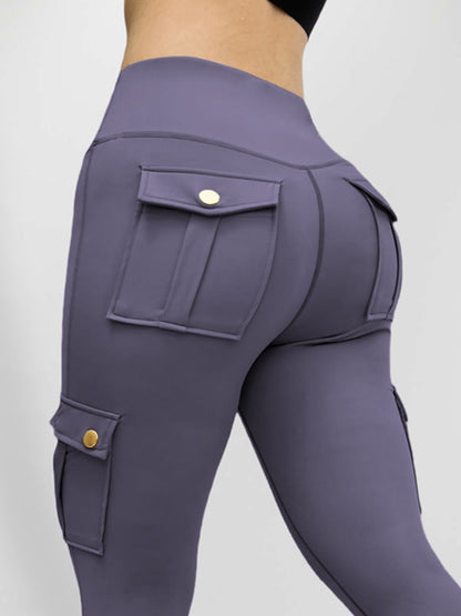 Pocket High-rise Cargo Style Leggings