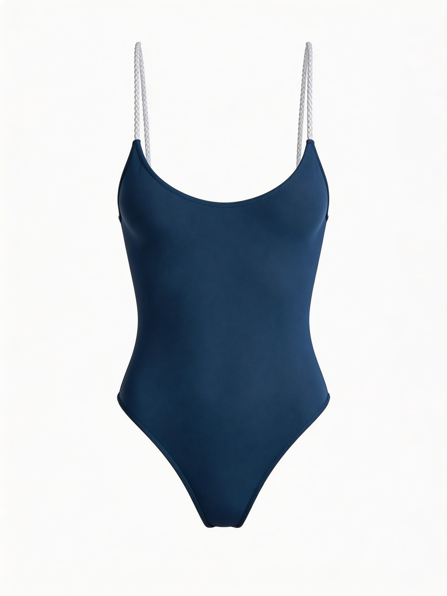 Contrast Color Cross Back One Piece
