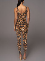 Chocolate Leopard Print