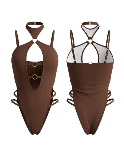 Unique Cutout Tailoring One Piece