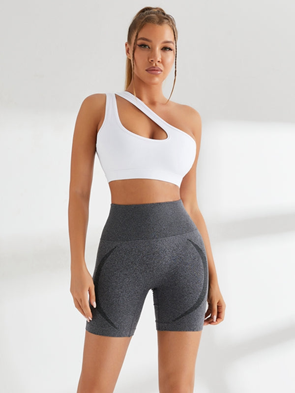 One-shoulder Sports Ankle Bras