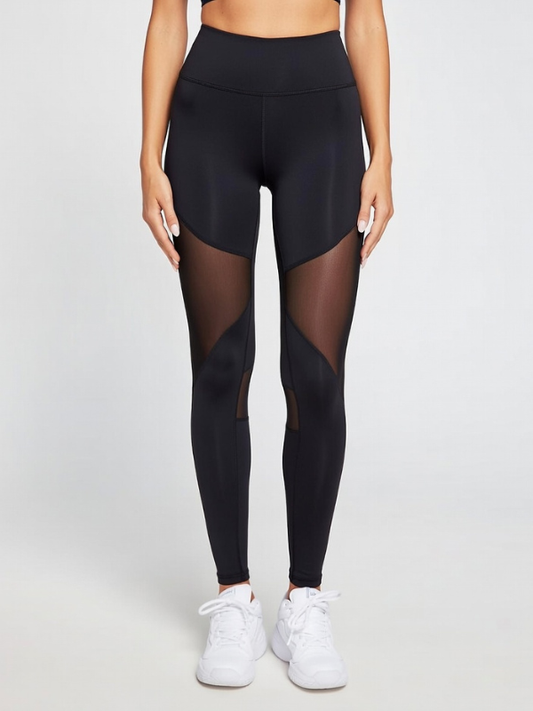 High-waist Mesh Leggings