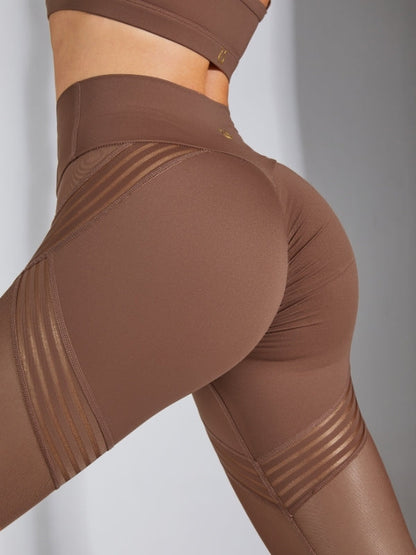 Mesh Cross Back Quick Dry Tracksuit