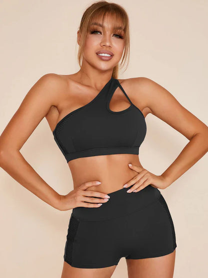 Mesh Openwork Sports Bras