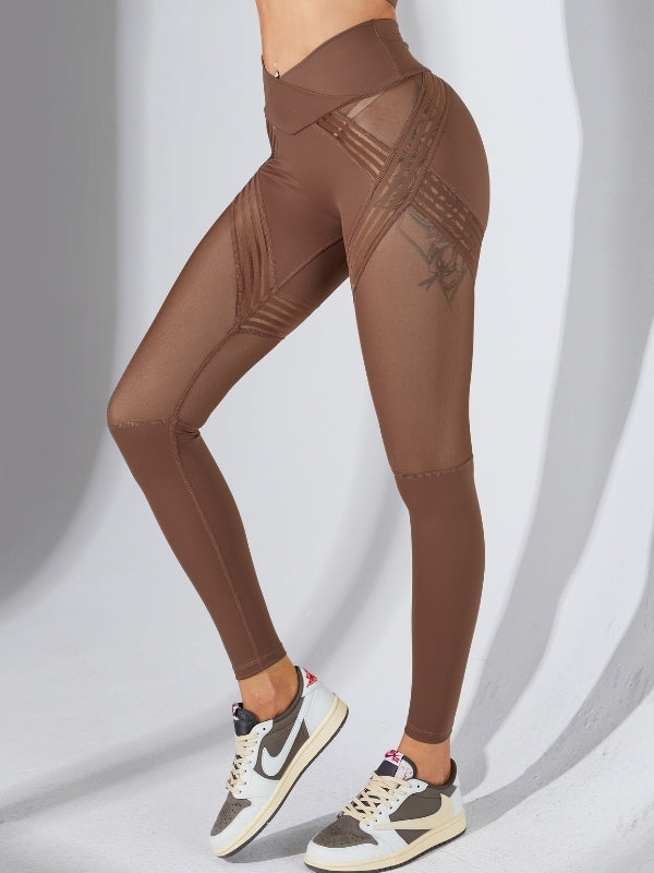 Mesh Cross Back Quick Dry Tracksuit