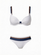 Contrast Trim Underwired Bikini