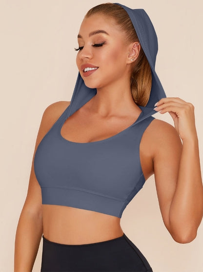 Solid Color Hooded Vests