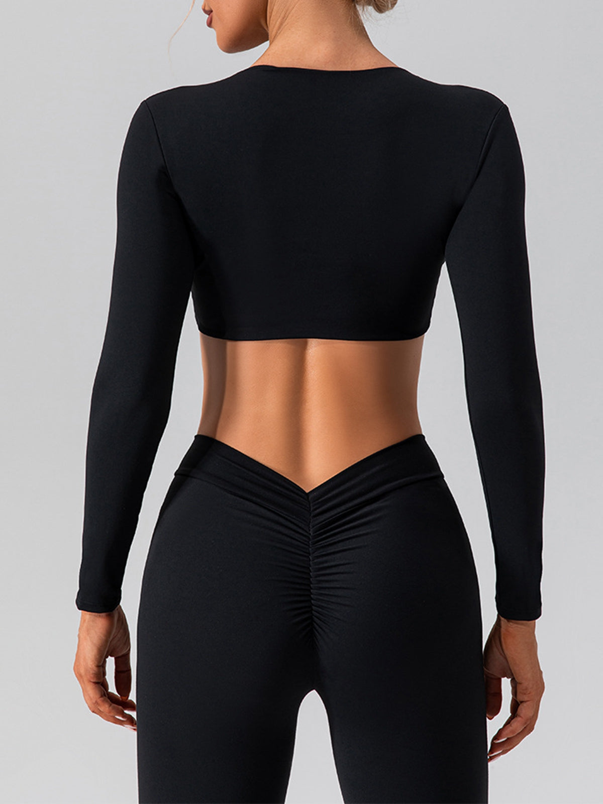Twist Cross Back Deep V Back Tracksuits