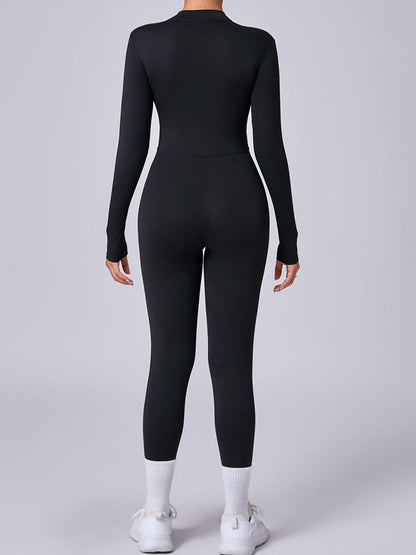 Zipper with Chest Pads Jumpsuit