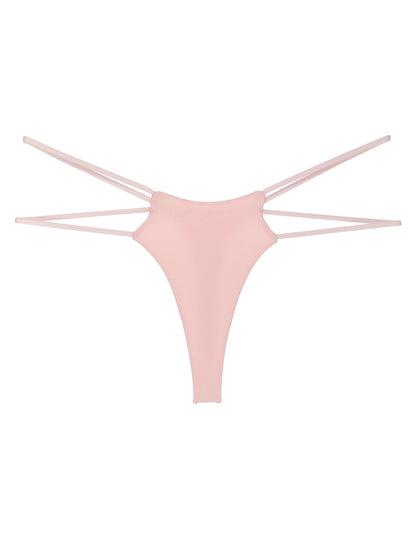 Unique Double Girdle Leopard Sports Panties