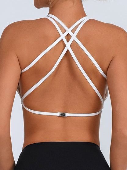 Cross Back Quick Dry Sports Bras