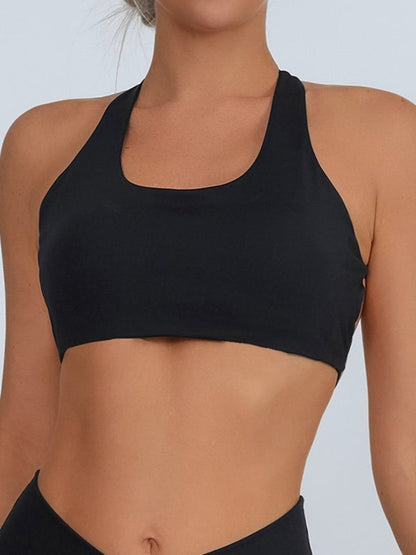 Cross Back Quick Dry Sports Bras