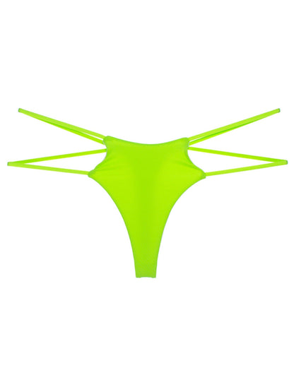 Unique Double Girdle Leopard Sports Panties