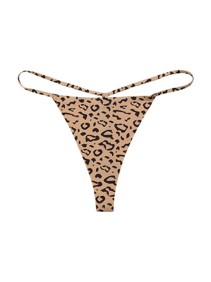 T-back Leopard Print Panties