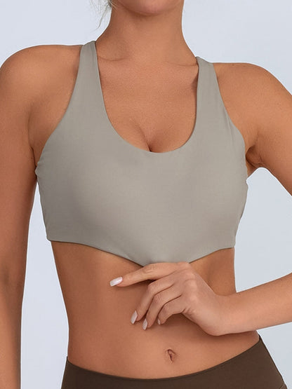 Cross Back Quick Dry Sports Bras