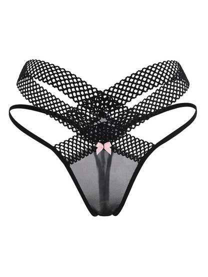 Leopard Print Sexy Lace Ultra-thin Thongs