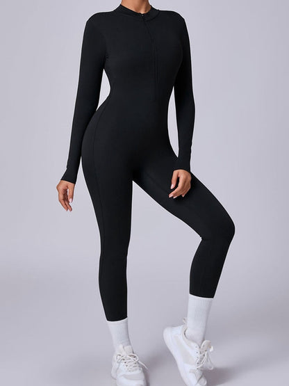 Zipper with Chest Pads Jumpsuit
