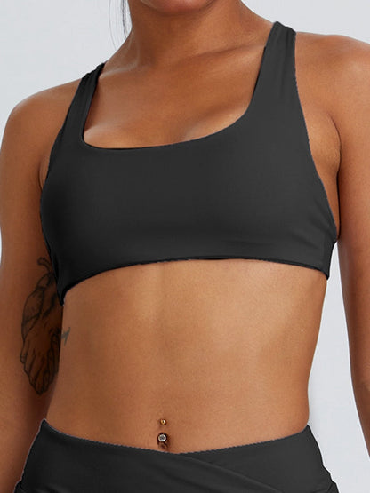 High-support Cross Back Sports Bras