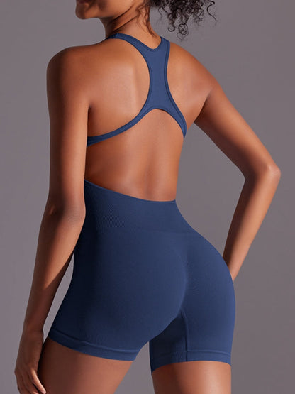 Hollow Out Sweat-absorbent Breathable Short Jumpsuit X ANECHKAANNN ⭐