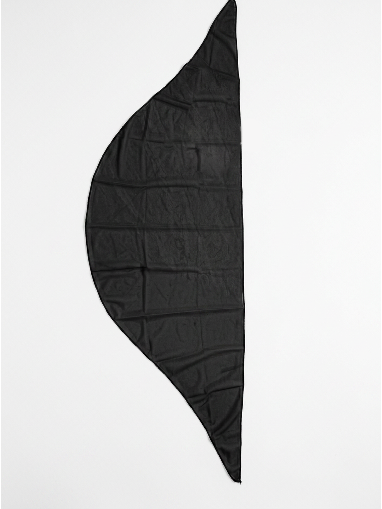 Black Chiffon Side Tie Wrap Sarong Beach Cover Up Skirt
