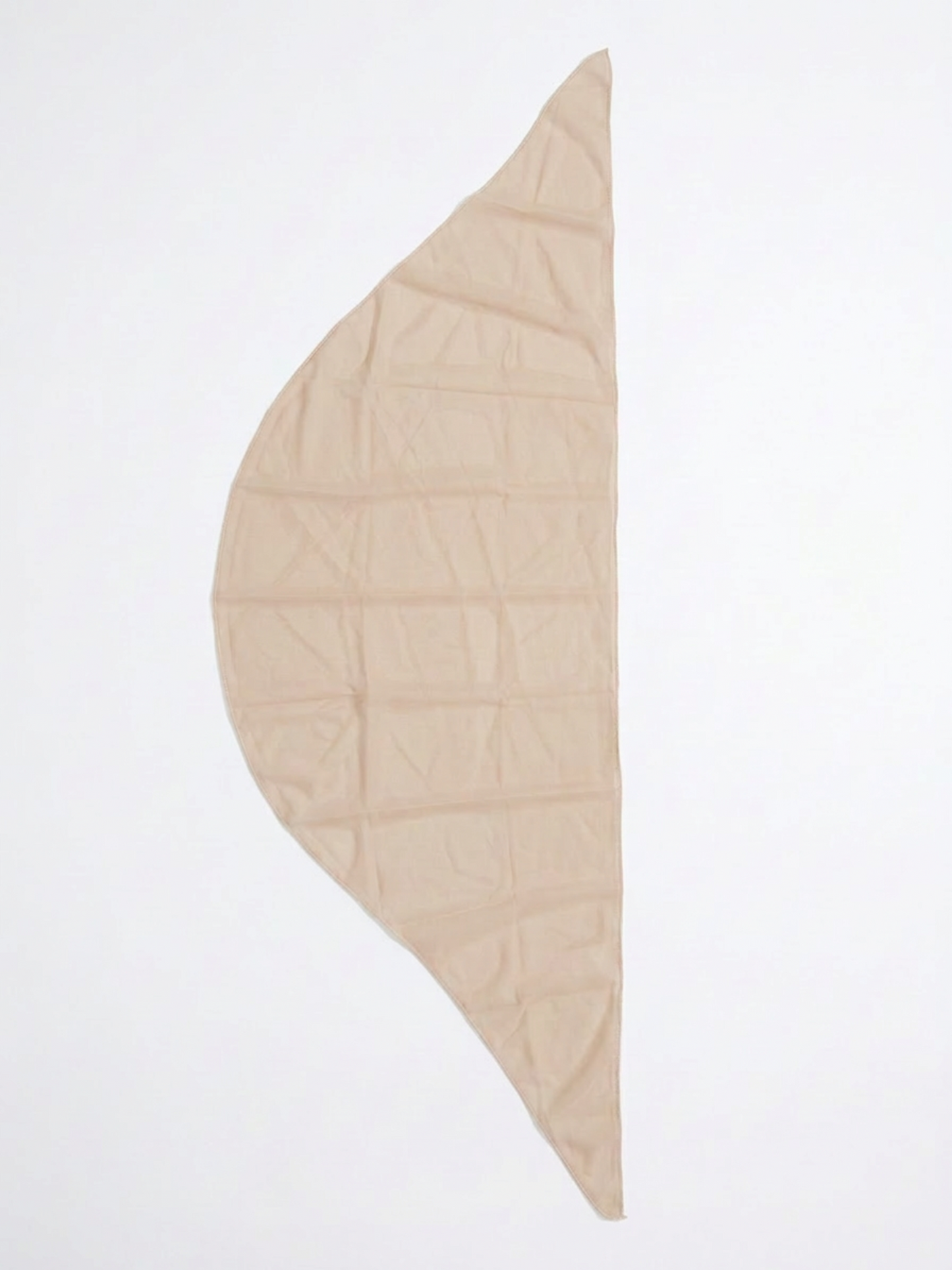 ：Trendy Nude Sheer Mesh Side Tie Draped Beach Wrap Skirt