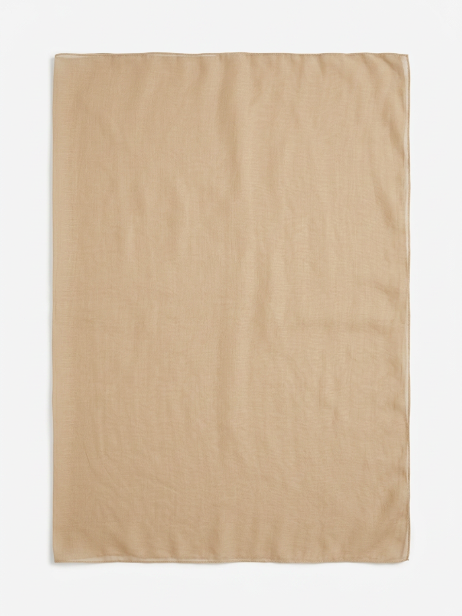 Khaki Chiffon Long Side Tie High Slit Sarong Beach Cover Up Skirt