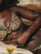 Beach Vacation Leopard Print Bikini